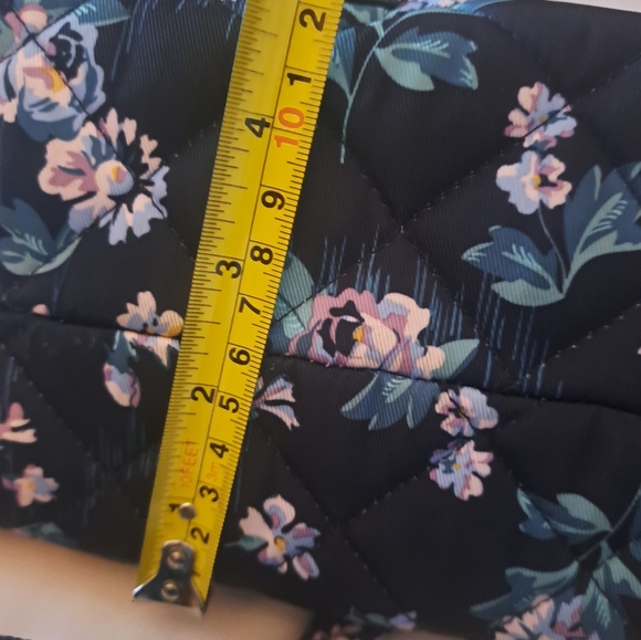 Vera Bradley Dark Navy Floral Tote Bag - Picture 5 of 5